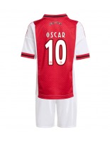 Ajax Oscar Gloukh #10 Kotipaita Lasten 2025-26 Lyhythihainen (+ shortsit)